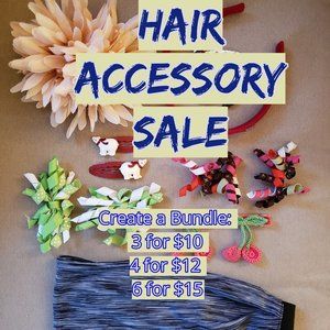 6 for $15 Hair Accessories